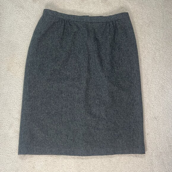 LJL Sport Dresses & Skirts - 100% Wool Skirt Pencil Gray 90s - LJL Sport Size 16